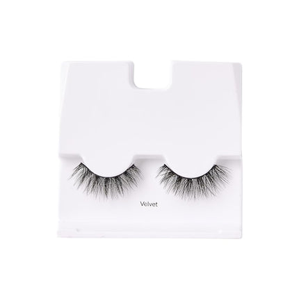 KISS Lash Couture Luxtension, False Eyelashes, 'Velvet', 12 mm, Includes 1 Pair Of Lashes, Contact Lens Friendly, Easy to Apply, Reusable Strip Lashes