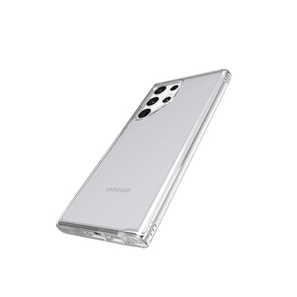 Tech21 Evo Clear for Samsung Galaxy S22 Ultra – Clear and Protective Phone Case with 12ft Multi-Drop Protection