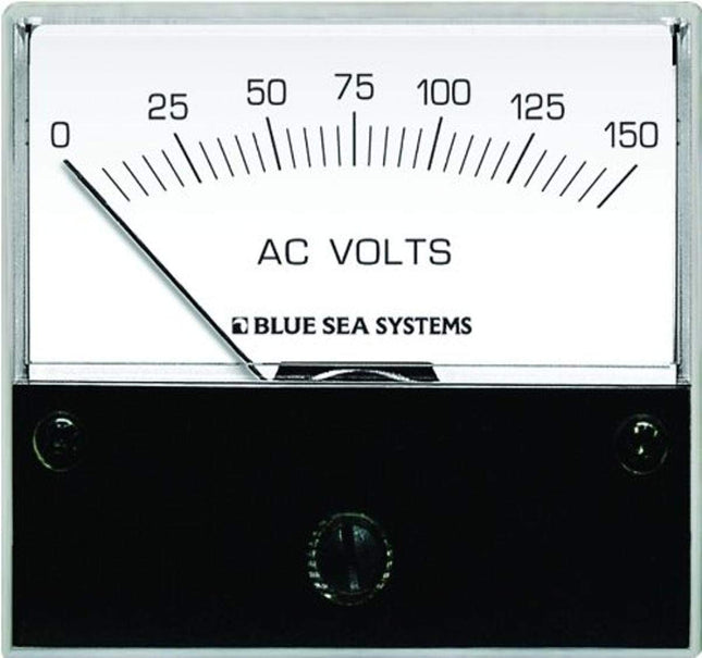 Blue Sea Systems 9353 AC Analog Voltmeter (0-150 V