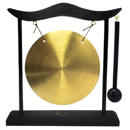 Gong de bureau Feng Shui Zen Art en laiton H1303