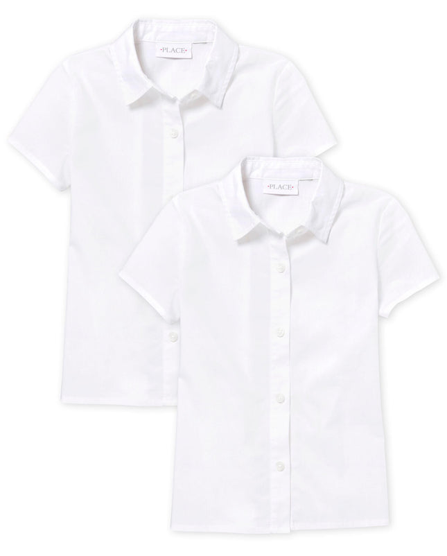 The Children's Place,Girls,Short Sleeve Poplin But