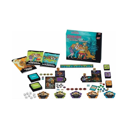 Avalon Hill Scooby Doo in Betrayal at Mystery Mansion | Official Scooby Doo + Betrayal at House on The Hill Board Game | Ages 8+ Black