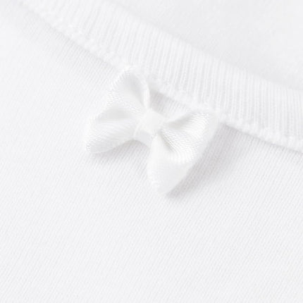 Gymboree Girls and Toddler Long Sleeve Basic Layering Shirt, White, 6