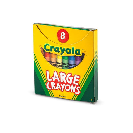 CRAYOLA LARGE SIZE TUCK BOX 8PK