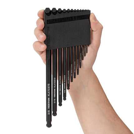 TEKTON Ball End Hex L-Key Set with Holder, 13-Piece (0.050-3/8 in.) | KLX91102