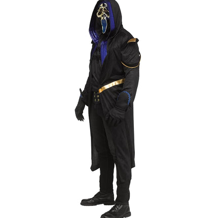 Fun World Mens' Dead By Daylight Masquerade Ghost Face Costume, One Size Regular, Multi-Color