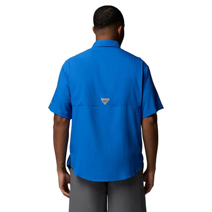 Columbia Men's Tamiami 2 Short Sleeve Shirt, Short Sleeve Shirt, Vivid Blue, Medium