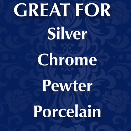Wright's Silver Cleaner and Polish Cream - 8 Ounce - Ammonia Free - Gently Clean and Remove Tarnish Without Scratching