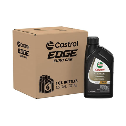Castrol Edge Extended Performance 5W-30 Advanced Full Synthetic Motor Oil, 5 Quarts, Pack of 3