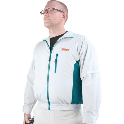 Makita DFJ201ZXL Chaqueta con ventilador inalámbrica LXT de 18 V, extragrande (solo chaqueta)
