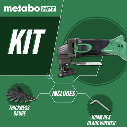 Metabo HPT Cordless Shear | 18V Lithium Ion Shear | Tool Body Only | CE18DSLQ4