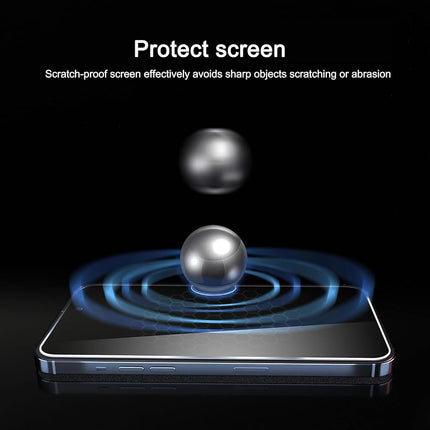 Ailun Screen Protector + Camera Lens Protector for iPhone 15, 3+3 Pack