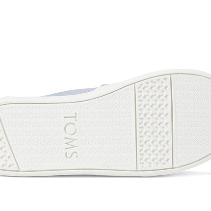 TOMS Girl's Classic Alpargata Loafer Flat, Multi Iridescent Canvas, 4 UK Child