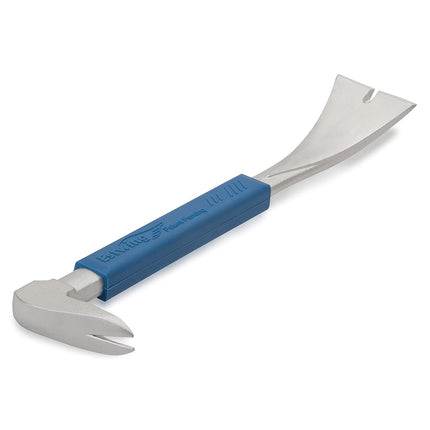 Estwing Pro Claw Moulding Puller - 10 Pry Bar with Forged Steel Construction & No-Slip Cushion Grip - MP250G