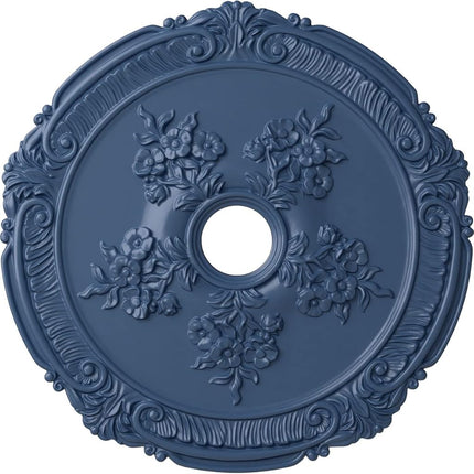 Ekena Millwork CM26ATAMF 26"OD X 3 3/4"ID X 1 1/2"P Attica With Rose Ceiling Medallion Fits Canopies Up To 4 1/2", Americana