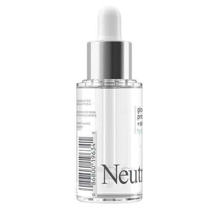 Neutrogena Hydro Boost Glow Booster Primer & Serum, Hydrating & Moisturizing Face Serum-to-Primer Hybrid, Infused with Purified Hyaluronic Acid & Designed to Instantly Hydrate, 1.0 fl. oz