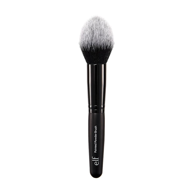 e.l.f. Pointed Powder Brush, Vegan Makeup Tool, Ta