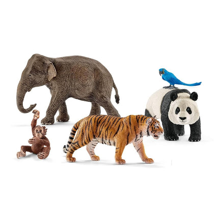 Schleich Wild Life - 5Pc Wild Animal Toy Set - Jun