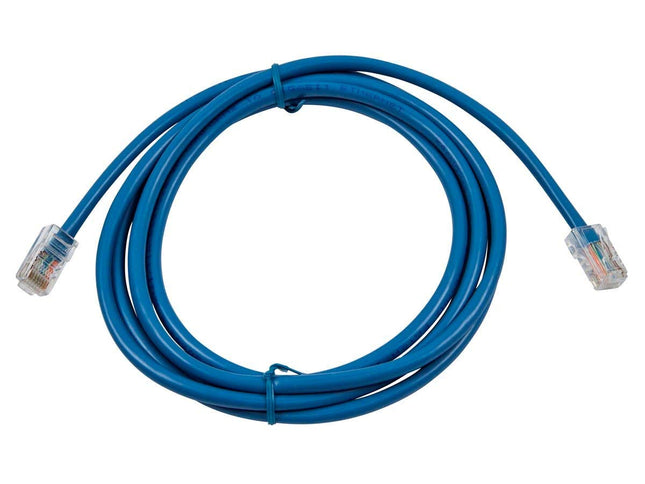 Cable de red Ethernet Cat5e Monoprice - 3 Metros - Azul, RJ45, Multifilar, 350Mhz, UTP, Hilo de Cobre Puro, 24AWG - Serie Zeroboot
