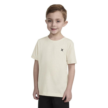 T-shirt basique doux Hurley pour garçons, Cloud Slub, couleur os, taille XL