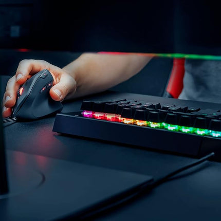 GXTrust Rexx Vertical Ergonomic Gaming Mouse, 250-10,000 DPI, Black