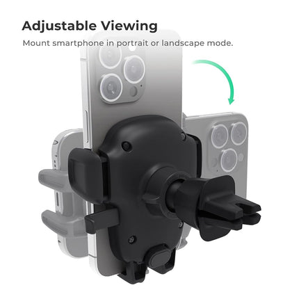 iOttie Car Phone Holder Mount Easy One Touch 5 Dashboard & Windshield Universal Desk Stand for -iPhone, Samsung, Moto, Huawei, Nokia, LG, Smartphones