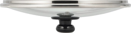 Wahei Freiz PR-8574 Glass Lid Frying Pan Precious 10.2 inches (26 cm), Full Physical Strengthening, Steam Mouth Included