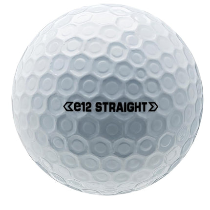 Bridgestone Golf 2025 e12 Straight White, Dozen