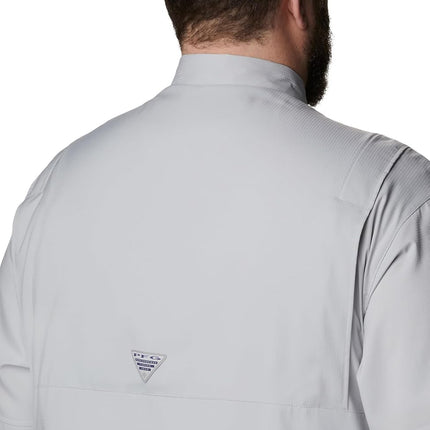 Columbia Men's Tamiami II Long Sleeve Shirt, Cool Grey, 6X