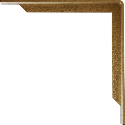 2"W x 14"D x 14"H Stockport Steel Bracket, Hammered Gold