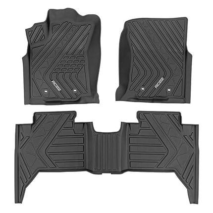 Tapis de sol Rough Country Flex-Fit pour Toyota Tacoma 2016-2023 - FF-71216