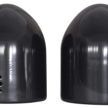Paire de boîtiers d'enceintes de tour de wakeboard en aluminium noir Rockville MAC80B 7,7"