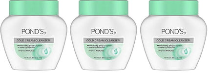 Ponds Cold Cream Cleanser 6.1oz Jar (3 Pack)