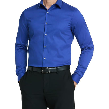 Van Heusen Men's Flex Collar Slim Fit Stretch Dres
