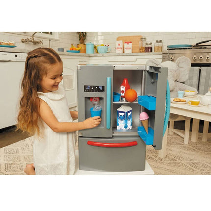 Little Tikes First Fridge - Interactive and Realistic Refrigerator - With Light and Sounds - Pretend Play Appliance for Kids