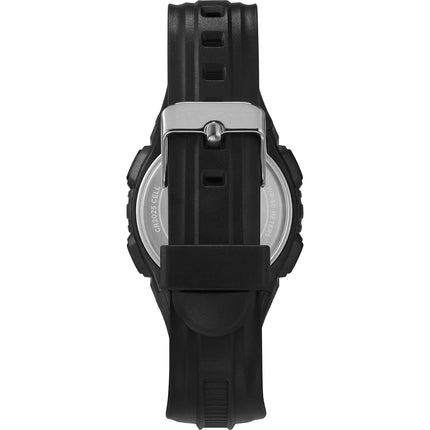 Timex Men's Sport 43 mm Watch - Black Resin Band Digital Dial Black Case TW5M63700