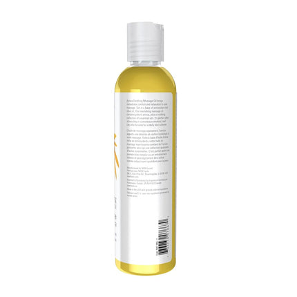 NOW Arnica Warming Relief Massage Oil,8-Ounce