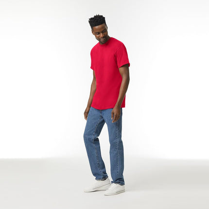 Gildan Men's Shirt (Pack of 2), Red (3-Pack), 3XL