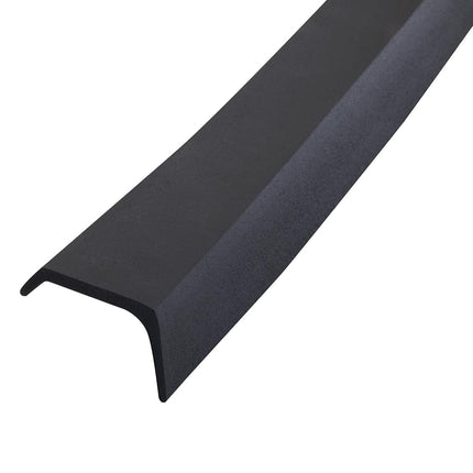 M-D Building Products 3749 Garage Door Bottom Rubber, 16 Feet, Black