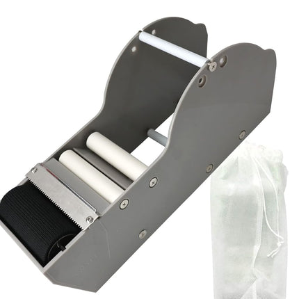 WELSTIK Water Activated Gummed Kraft Paper Tape Packaging Dispenser 3 Inch for Shipping, Carton and Box Sealing, Gray