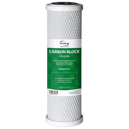 iSpring FC15 5 Micron 10" Replacement CTO Carbon B