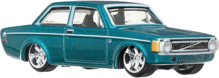 Hot Wheels Volvo 142 GL, Car Culture Circuit Legends Vehicles for Kids 3 Years Old & Up and Adult fans and Collectors, Premium Collection of Car Culture 1:64 Scale Vehicles, HCJ87