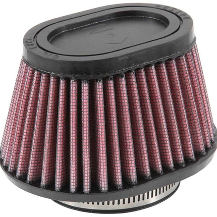 K&N Universal Clamp-On Air Filter: High Performance, Premium, Replacement Engine Filter: Flange Diameter: 2.4375 In, Filter Height: 2.75 In, Flange Length: 0.625 In, Shape: Oval Straight, RU-2780