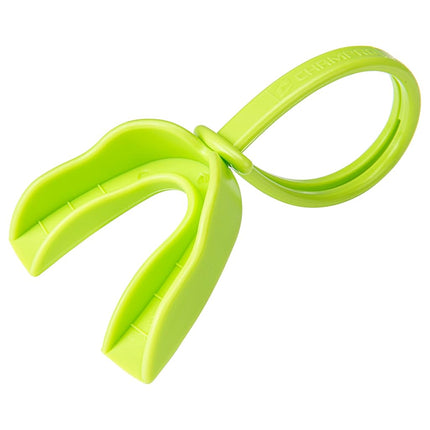CHAMPRO Mouthguard with Strap, Adult, Neon Green