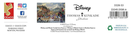 Ceaco - Thomas Kinkade - Holiday - Candy Cane Express - 1000 Piece Jigsaw Puzzle