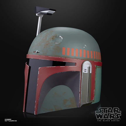 Star Wars The Black Series Boba Fett (Re-Armored) Premium Electronic Helmet, The Mandalorian Roleplay Collectible for Kids Ages 14 and Up