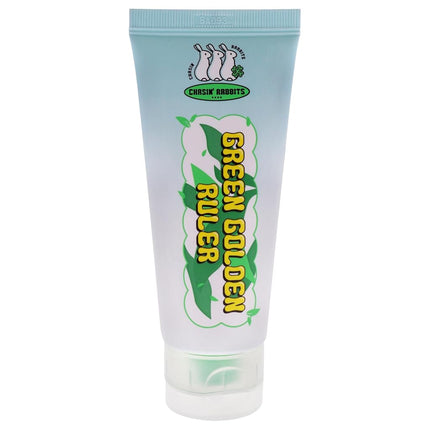 CHASIN' RABBITS Green Golden Ruler Face Moisturizer Cream | Korean Skin Care Moisturizer Face Cream with Green Tea Extract & Probiotics | Vegan Intensive Moisturizing & Nourishing (2.53 fl oz)