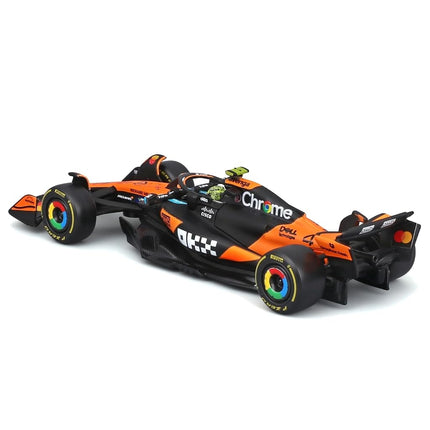 Bburago McLaren F1 MCL39 2025#4 Norris Diecast Model Car 1:43 with Display Case and Base Detailed F1 McLaren Replica Officially Licensed, Recommended Age 14+ Years