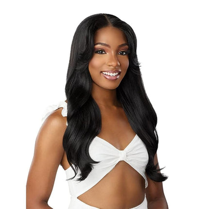 Sensationnel Dashly HD Lace Front Wig - LACE UNIT 27 (Couleur: 1 Jet Black)