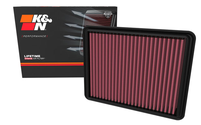 K&N Engine Air Filter: High Performance, Premium, 